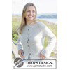 damesvest met raglan Misty Coast Cardigan gemaakt van knopen