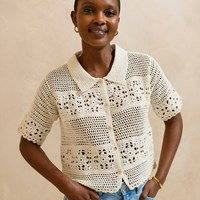 Damesshirt met polokraagje
