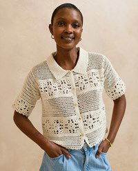 Damesshirt met polokraagje