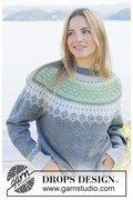 DROPS breipatroon Ice Maiden Sweater, ....