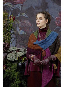 Sjaal in tweed garen