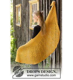 Omslagdoek gemaakt van Drops Nord