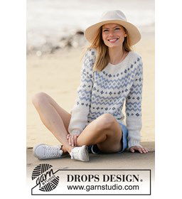 Damestrui gemaakt van DROPS Sky
