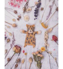 Mini luipaard gemaakt van Scheepjes Stone Washed