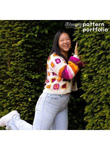 Damesvest Petal Patch Cardigan