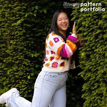 Damesvest Petal Patch Cardigan