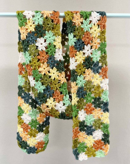 Haakpatroon Blooming Breeze Scarf