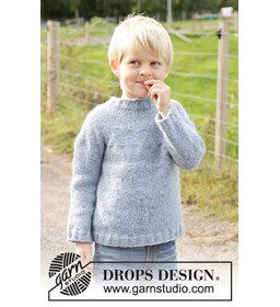 Up the Hill Trui gemaakt van Drops Air