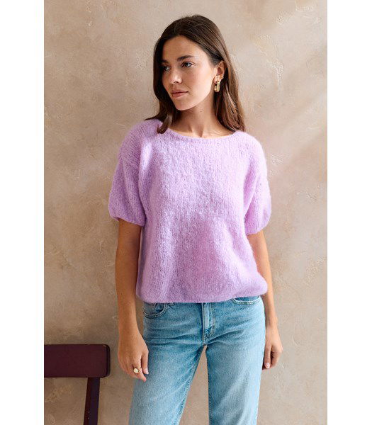 Breipatroon Damestrui met korte mouw