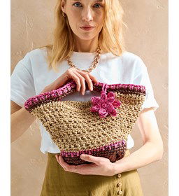 mandvormige tas gemaakt van Handwerk accesoires