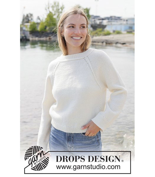 Breipatroon trui met kabels Winter Hush Sweater