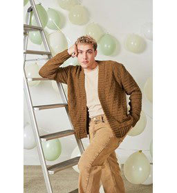 Herenvest met knoopsluiting