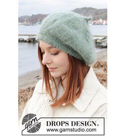 Baret gemaakt van Drops Alpaca