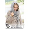 Gebreide mutssjaal met zachte alpaca & zijde gemaakt van DROPS Alpaca Boucle