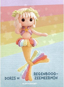 pop zeemeermin in pastelkleuren