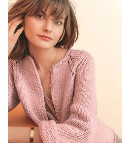 Damesvest gemaakt van Phildar Phil Rapido