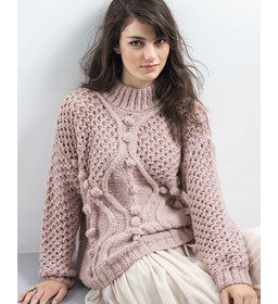 Dames trui gemaakt van Phildar Phil Wavy