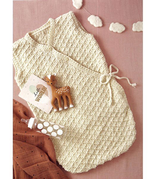 Breipatroon trappelzak met schuine sluiting