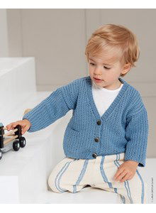 Kindervest met knoopsluiting