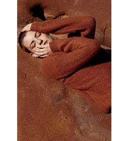 Trui voor dames gemaakt van Lang Yarns Wooladdicts Water