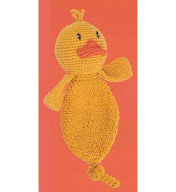 Eend gemaakt van Scheepjes Softfun