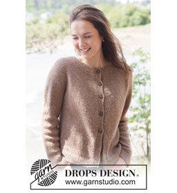 Licht en zacht vest breien met ronde pas | Top-down gemaakt van knopen