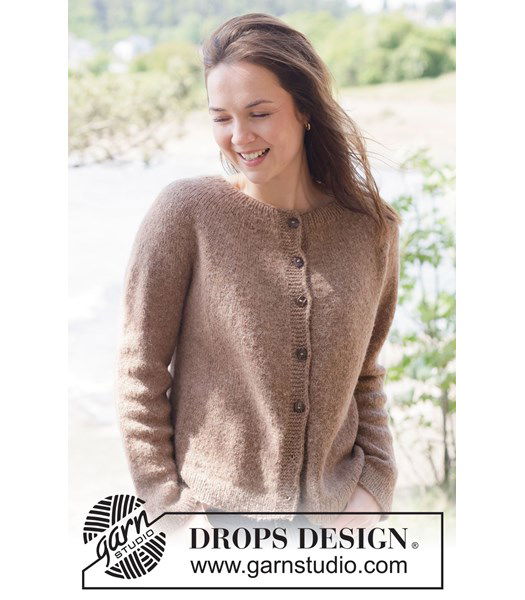 Breipatroon Licht en zacht vest breien met ronde pas | Top-down