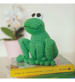 Kikker gemaakt van Durable Cosy Fine