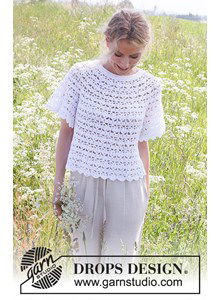 Damesshirt met vlindermouwen