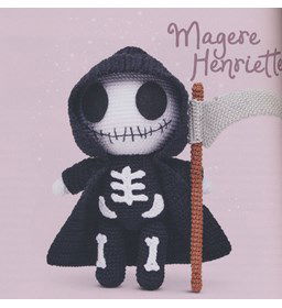 Pop skelet gemaakt van Lijm gips klei