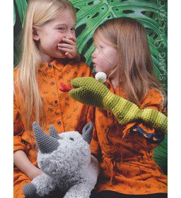 Handpop slang gemaakt van Durable Cosy