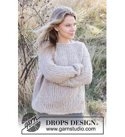 Damestrui gemaakt van rondbreinaald nr 6