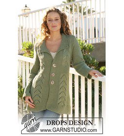 Gebreid DROPS vest gemaakt van Drops Paris