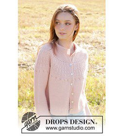 Honingbij Vest gemaakt van Drops Alpaca