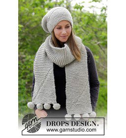 Muts en Sjaal gemaakt van Drops Andes