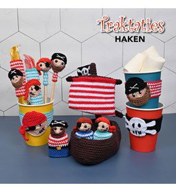 Piratenfeest gemaakt van Durable Double four