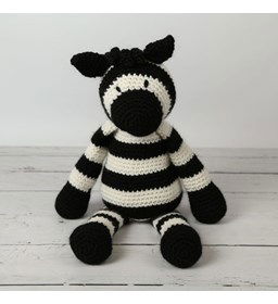 Zebra gemaakt van Drops Snow - Eskimo