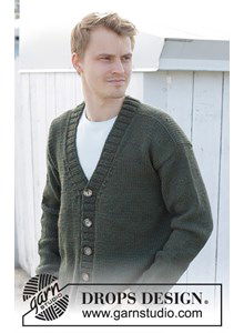 Herenvest met V-hals