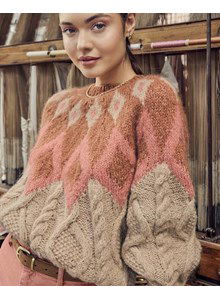 Damestrui met ruitpatroon