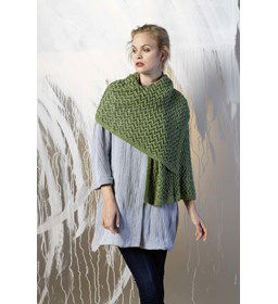 Omslagdoek gemaakt van Lang Yarns Norma - Norma Color