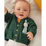 Breipatroon Babyvestje met konijn