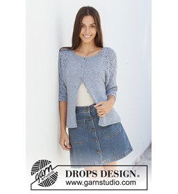 Dames vest gemaakt van Breinaalden zonder knop