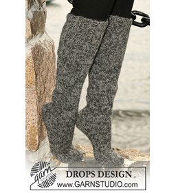 Sokken gemaakt van Drops Alpaca