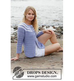 Vest gemaakt van Drops Safran