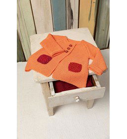 Babyvest gemaakt van Lang Yarns Baby Cotton Color