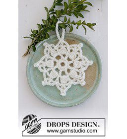 Kerstster gemaakt van Drops Muskat