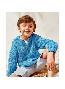 Vest voor jongens met ristsluiting