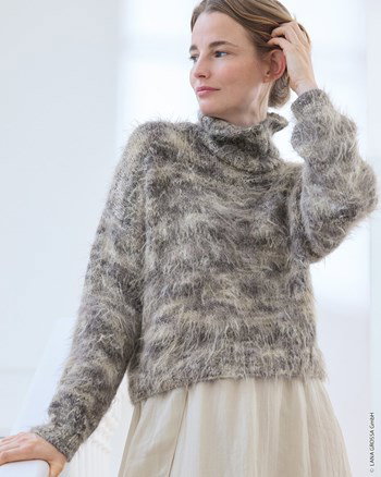 damestrui met opstaande col