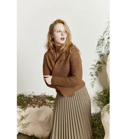 Damesvest gemaakt van Lang Yarns Carpe Diem