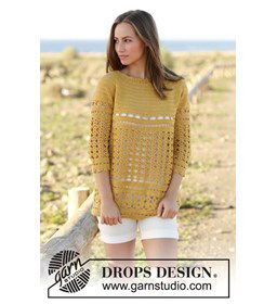 Trui gemaakt van Drops Cotton Merino